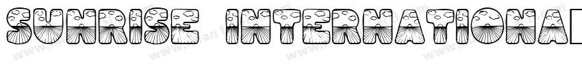 Sunrise Internationa字体转换
